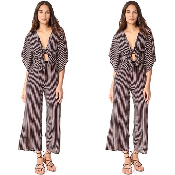 Faithfull the brand Striped jumpsuit - Picture 1 of 8